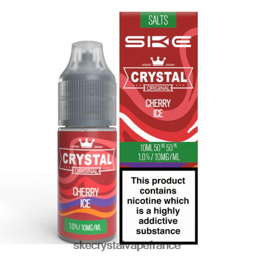 SKE Vape Flavours - SKE sel de nicotine cristallin - 10 ml glace aux cerises R0422X114