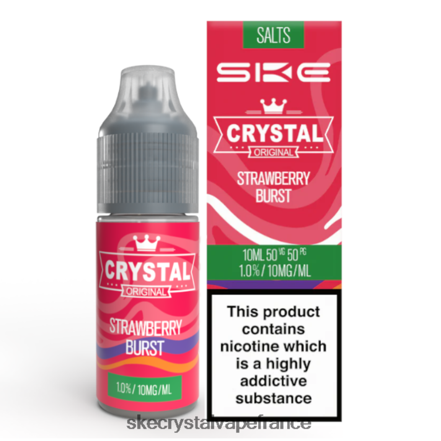 SKE Vape Pen - SKE sel de nicotine cristallin - 10 ml éclat de fraise R0422X118