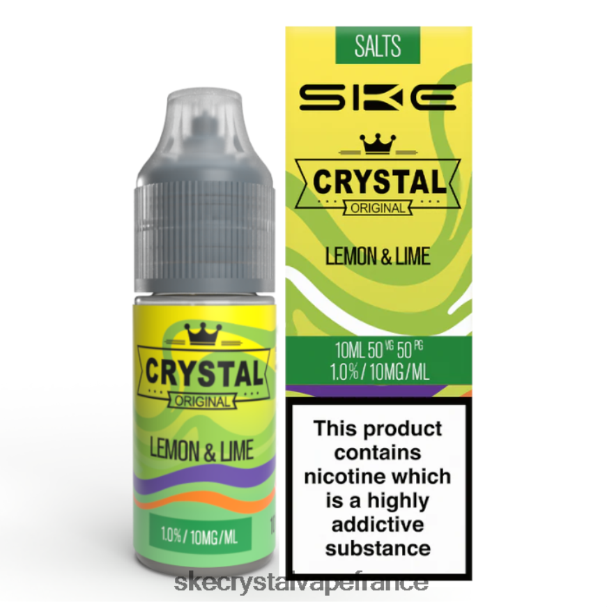 SKE Vape Refills - SKE sel de nicotine cristallin - 10 ml citron vert R0422X116