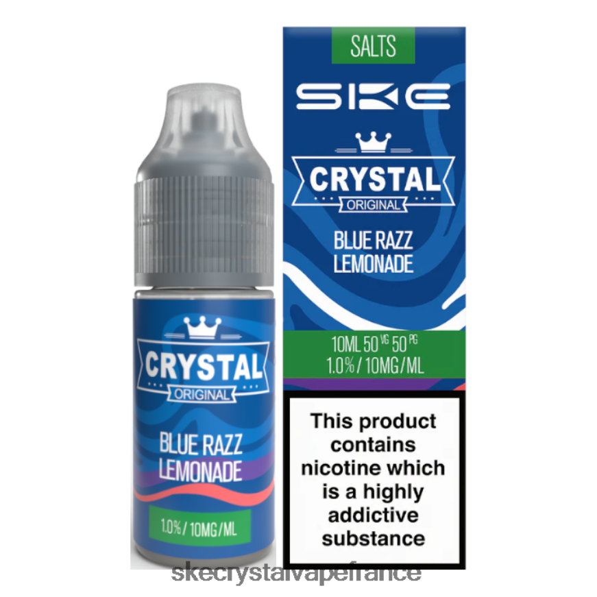 SKE Vape Website - SKE sel de nicotine cristallin - 10 ml limonade bleue R0422X111