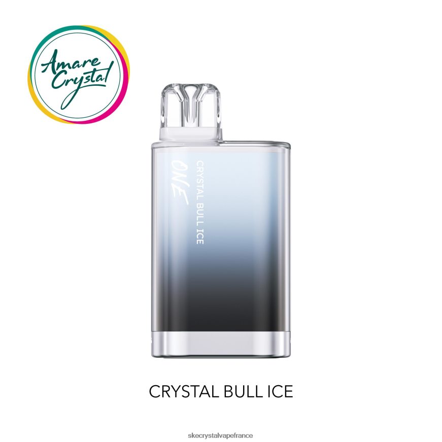 SKE Vape Flavours - SKE amare crystal une vape jetable glace de taureau en cristal R0422X26