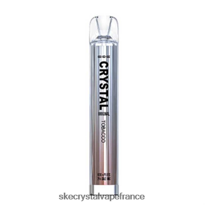 SKE Crystal - SKE vape jetable de barre de cristal le tabac R0422X66