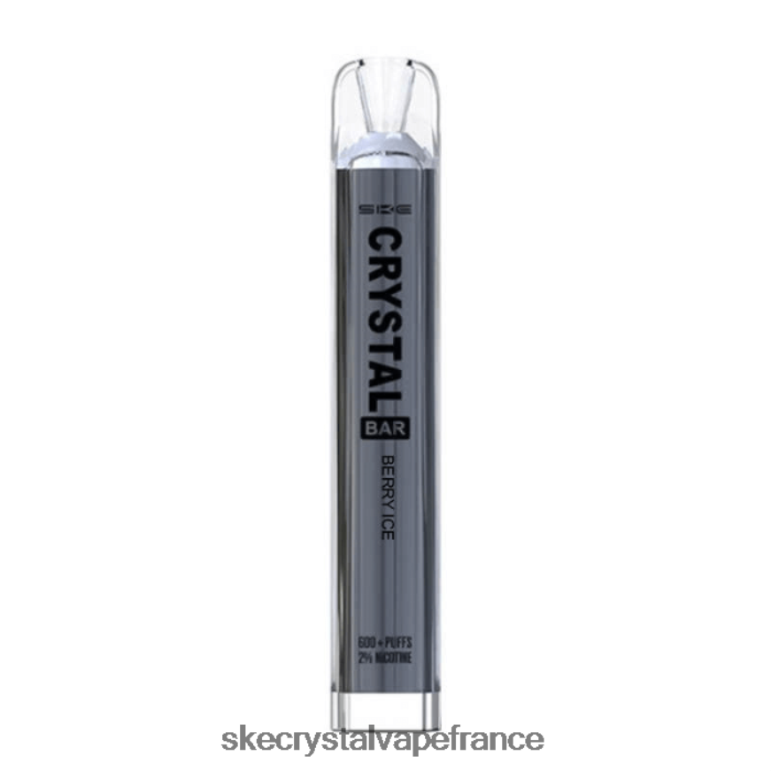 SKE Vape France - SKE vape jetable de barre de cristal glace aux baies R0422X90
