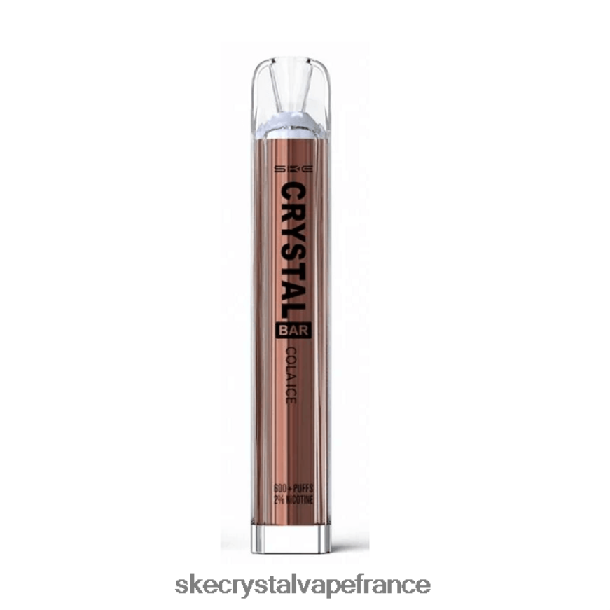 SKE Vape Pen - SKE vape jetable de barre de cristal glace au cola R0422X74