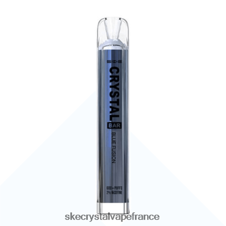 SKE Vape Refills - SKE vape jetable de barre de cristal fusion bleue R0422X72