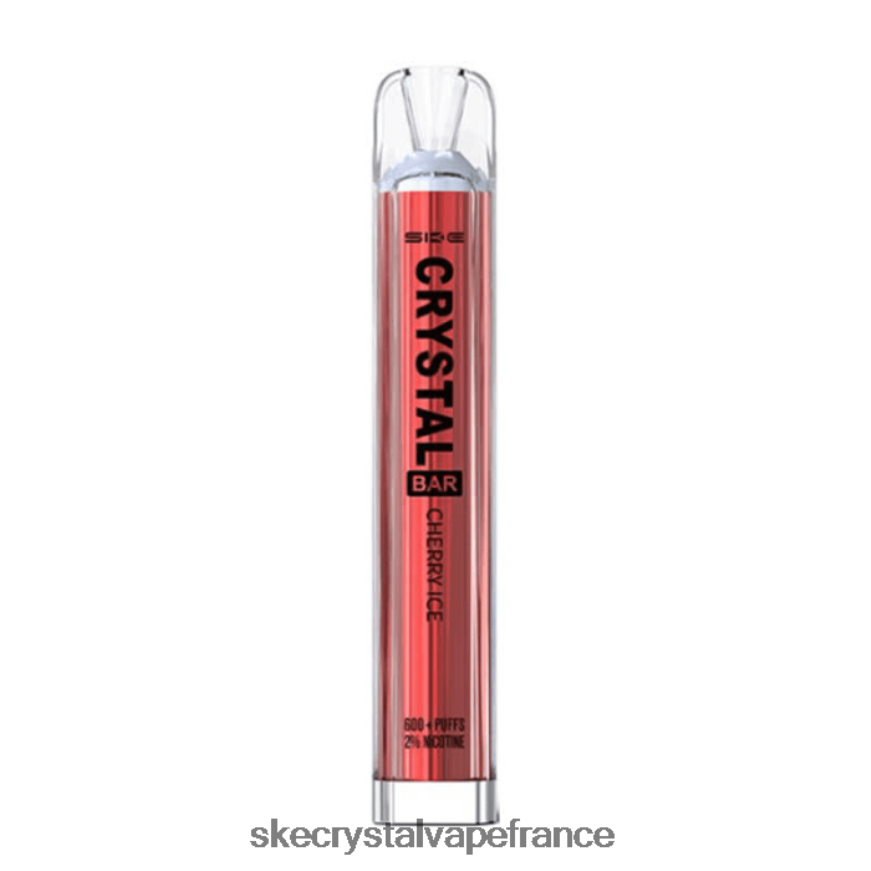 SKE Vape Website - SKE vape jetable de barre de cristal glace aux cerises R0422X78